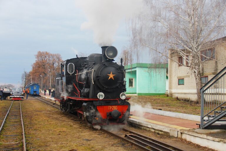 Гайворонський паротяг вражає мініатюрними розмірами