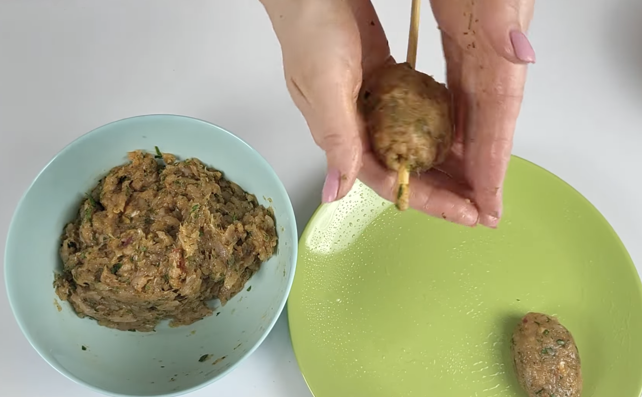 Простий рецепт люля-кебаб на сковороді