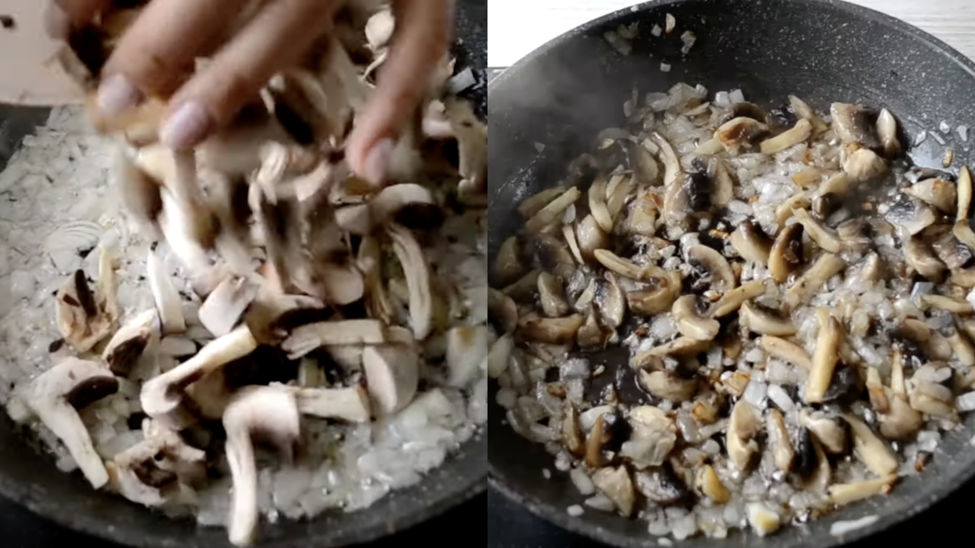 Покроковий рецепт картопляної запіканки з фаршем і грибами