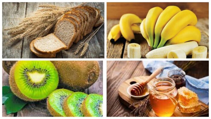 Продукти харчування, які погано зберігаються в холодильнику:мед, ківі, банани, хліб