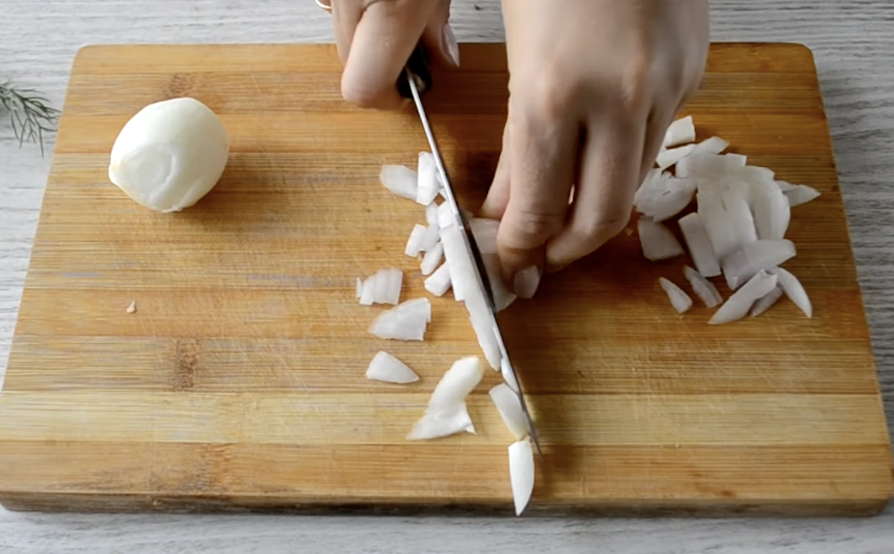 Покроковий рецепт картопляної запіканки з фаршем і грибами