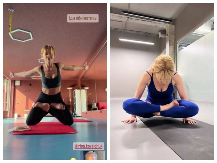 Тіна Кароль освоїла вправи з йоги по безкоштовним урокам з Youtube