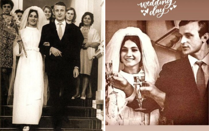 Софія Ротару показала архівні світлини зі свого весілля із Анатоліϵм Євдокименко