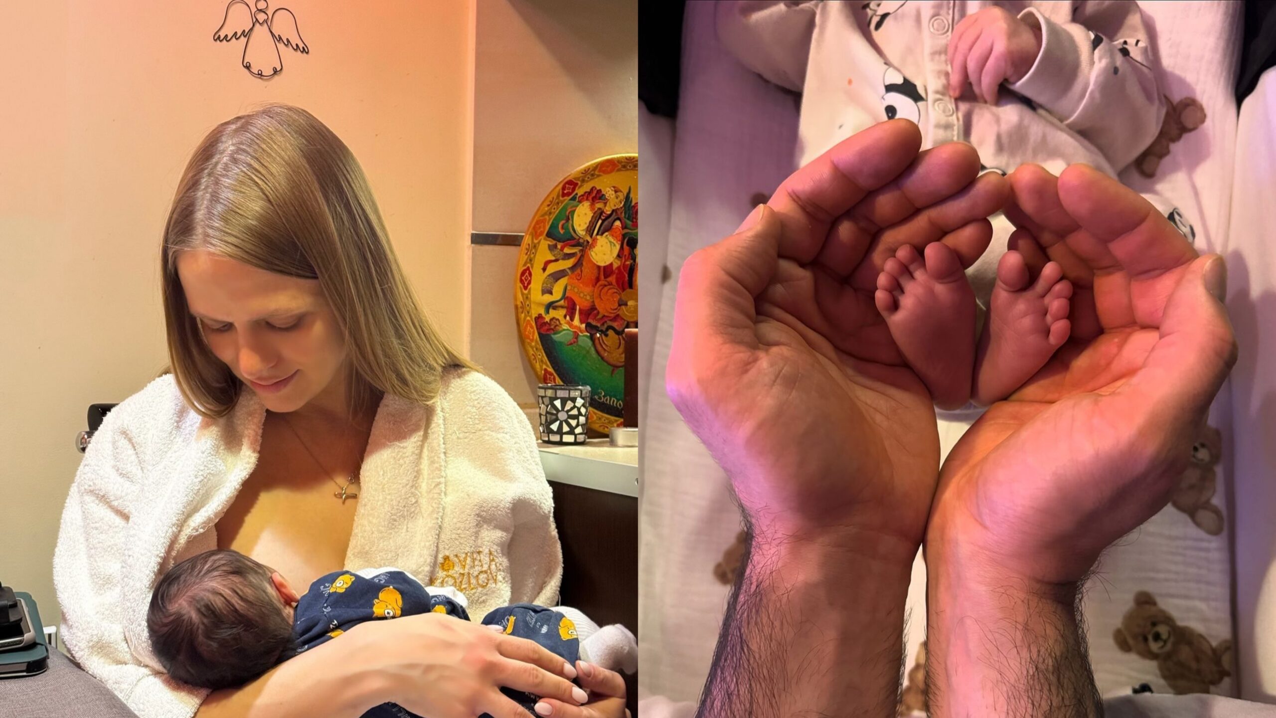 Віталій Козловський показав, як виглядає його двомісячний син. Фото з Instagram @vkozlovsky_music