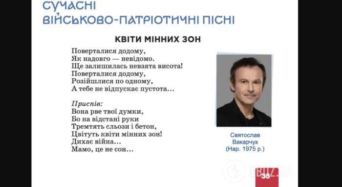 В підручники української літератури для 7 класу додали пісенні твори відомих музикантів